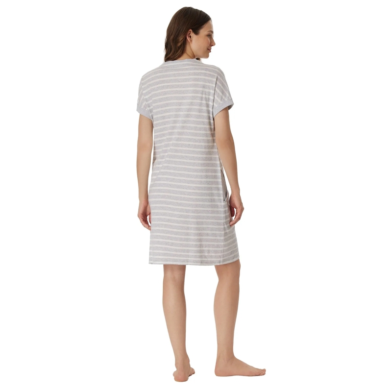 SCHIESSER  SCHIESSER SCHIESSER Damen Nachthemd 95cm - Nachtwä grau(Image 3)