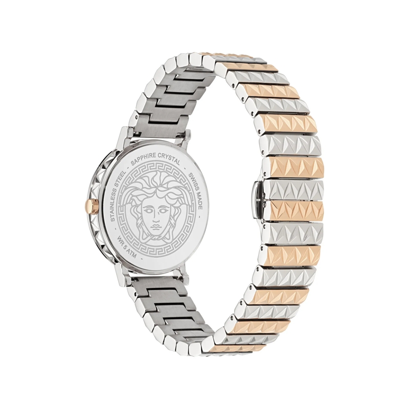 Versace Quarzuhr Quarz Analog Uhr Versace Daedalus (Wc-9A) silber(Image 2)