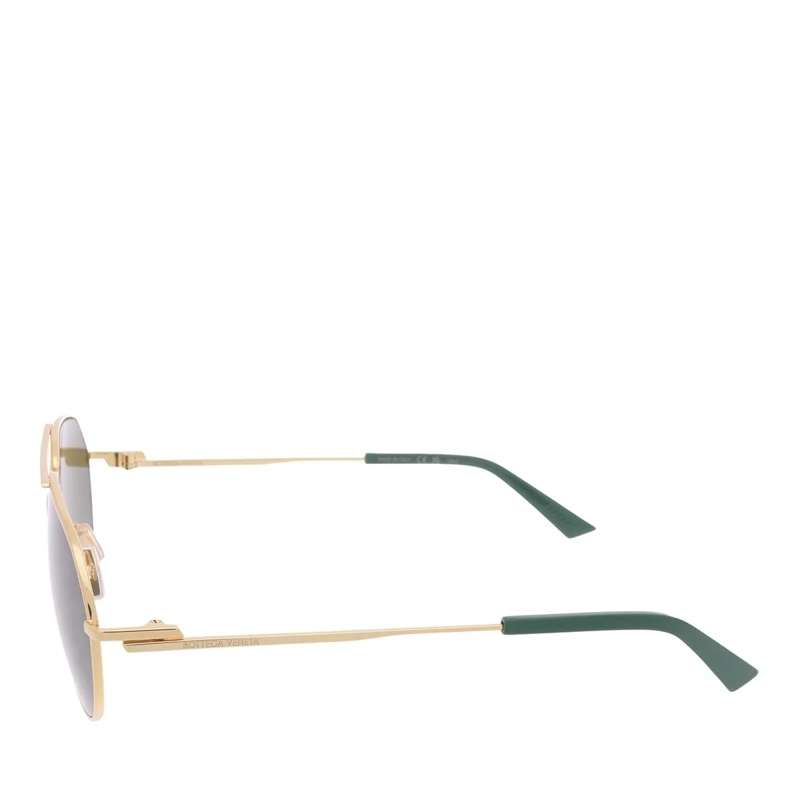 Bottega Veneta Zonnebril BV1302S-003 Gold-Gold-Green(Image 4)