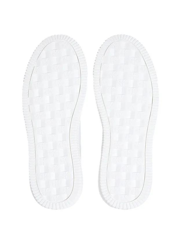 Thumbnail - Calvin Klein Low-Top Sneaker - White Leather Sneakers With Metallic Accents - Gr. 39 (EU) - in Weiß - für Damen