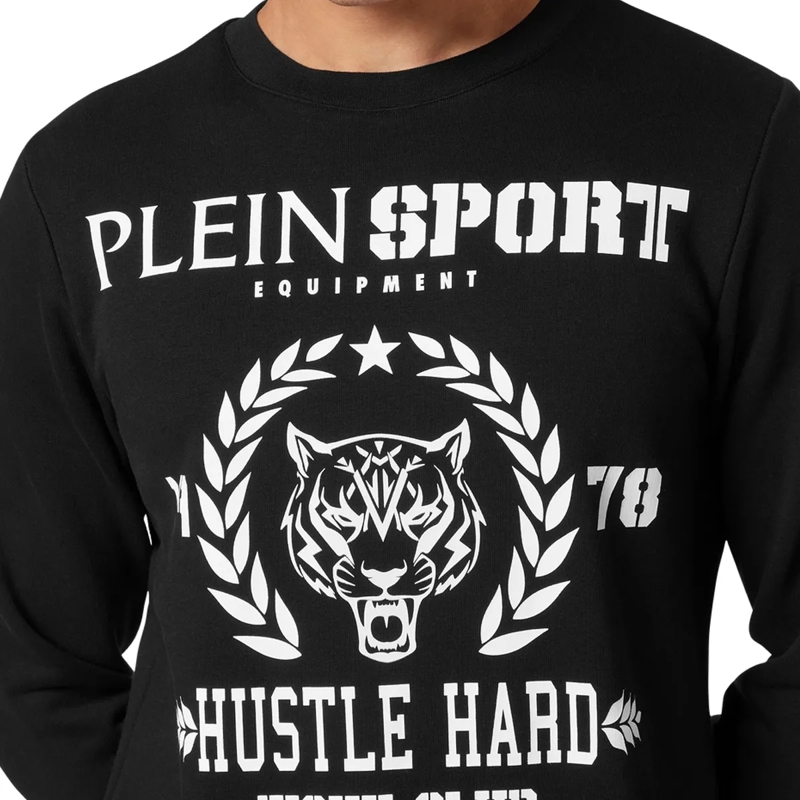 Plein Sport Top Sweatshirt Tiger schwarz(Image 5)