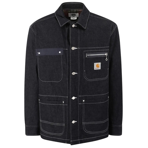 Junya Watanabe Jeans-Jacken Cotton Denim Jacket Blue