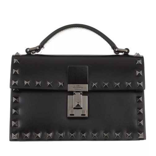 Valentino Garavani Rockstud Crossbody Bag Leather Black Minitasche