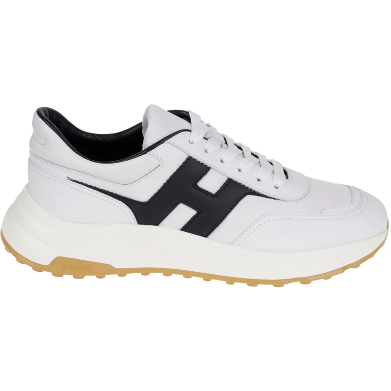 Hogan Low-Top-Sneaker Flat Shoes A Bianco/Blu weiß