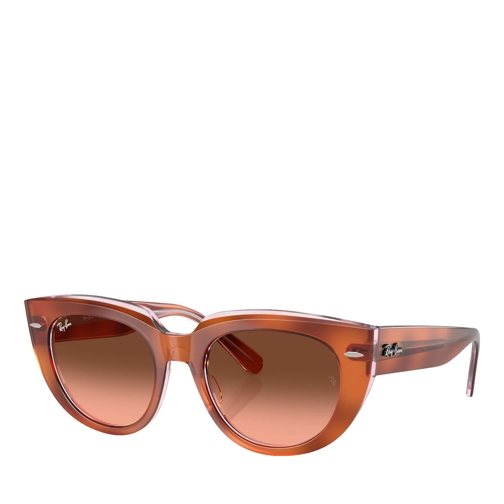 Ray-Ban Doreen Red Havana On Trasp. Multicolo Lunettes de soleil