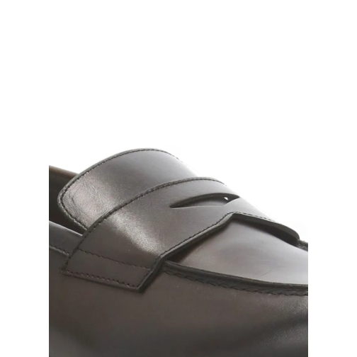 Doucal's Mocassin Brown Smooth Leather Loafers Brown (Image 6)
