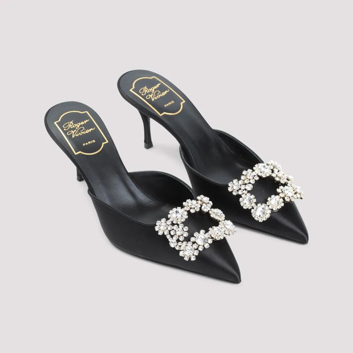 Thumbnail - Roger Vivier Hohe Schuhe - Pointed Toe Pumps - Gr. 40 (EU) - in Schwarz - für Damen