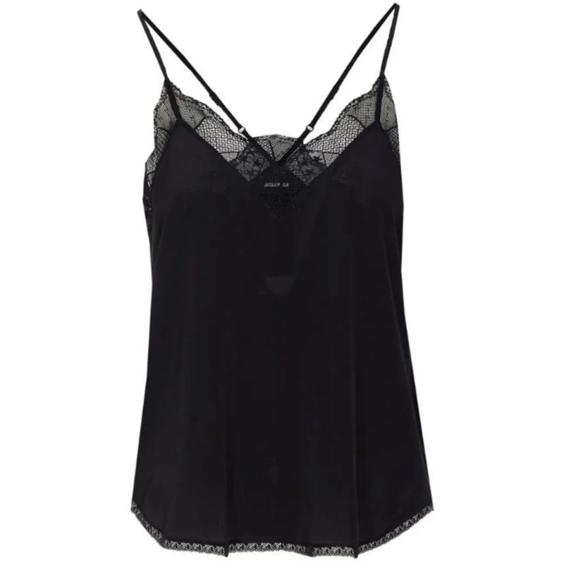 Zadig & Voltaire Blouse Top Black schwarz