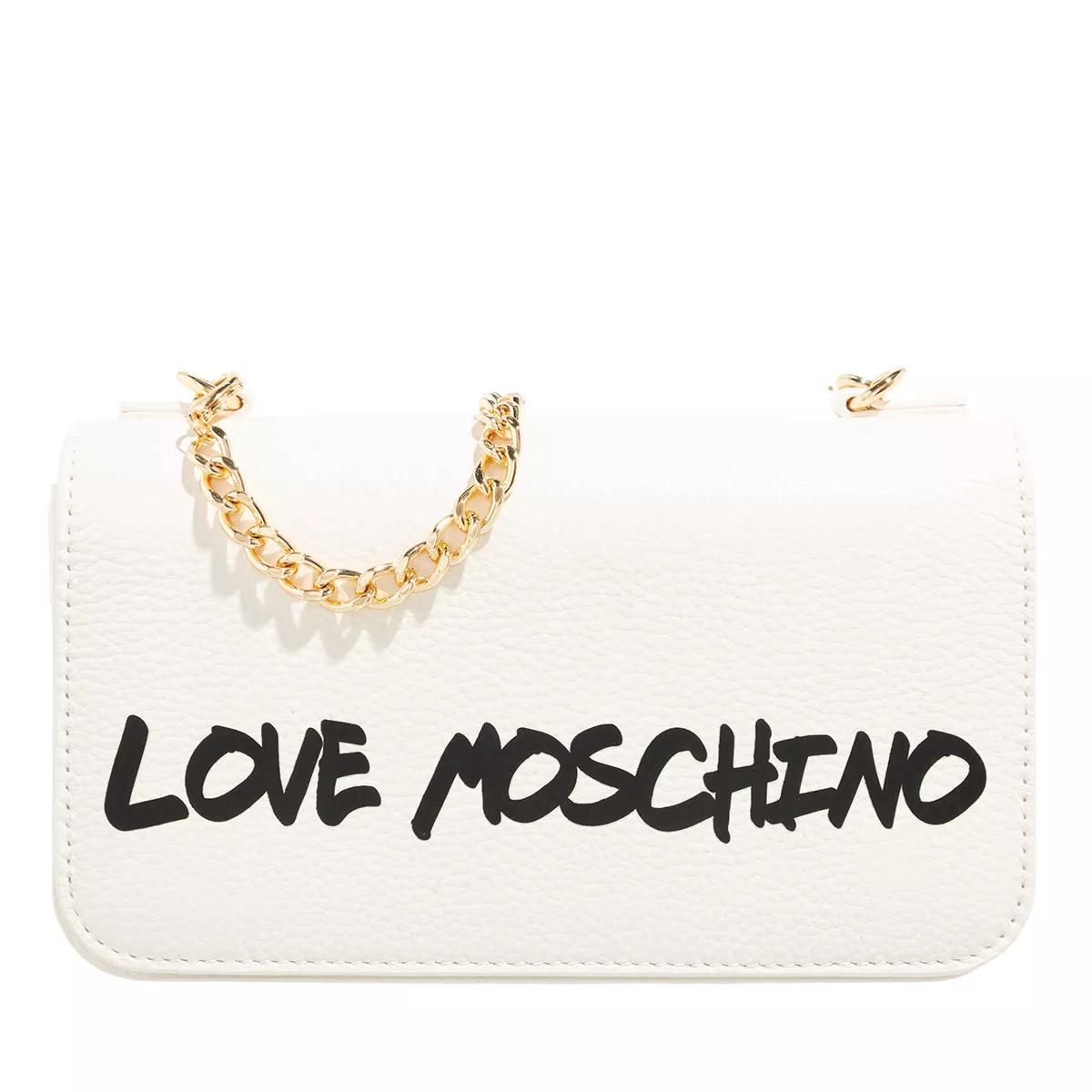 Love Moschino Crossbody Bags - Graffiti - Gr. unisize - in Creme - für Damen