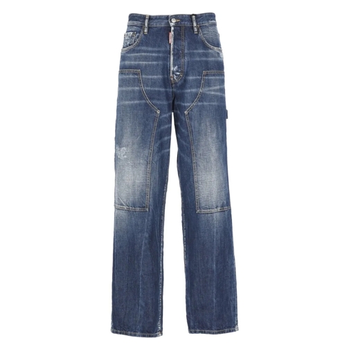 Dsquared2 Jeans Loose Carpenter Jeans Blue