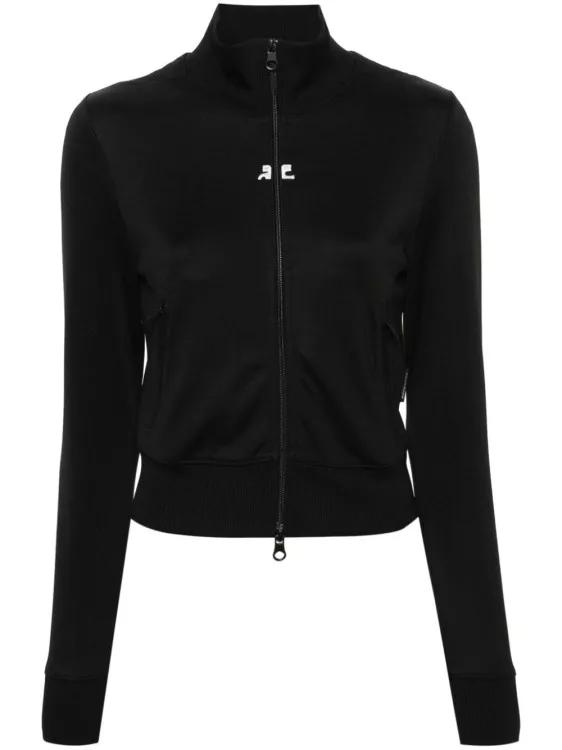 Courrèges - Interlock Tracksuit Jacket - Größe S - black