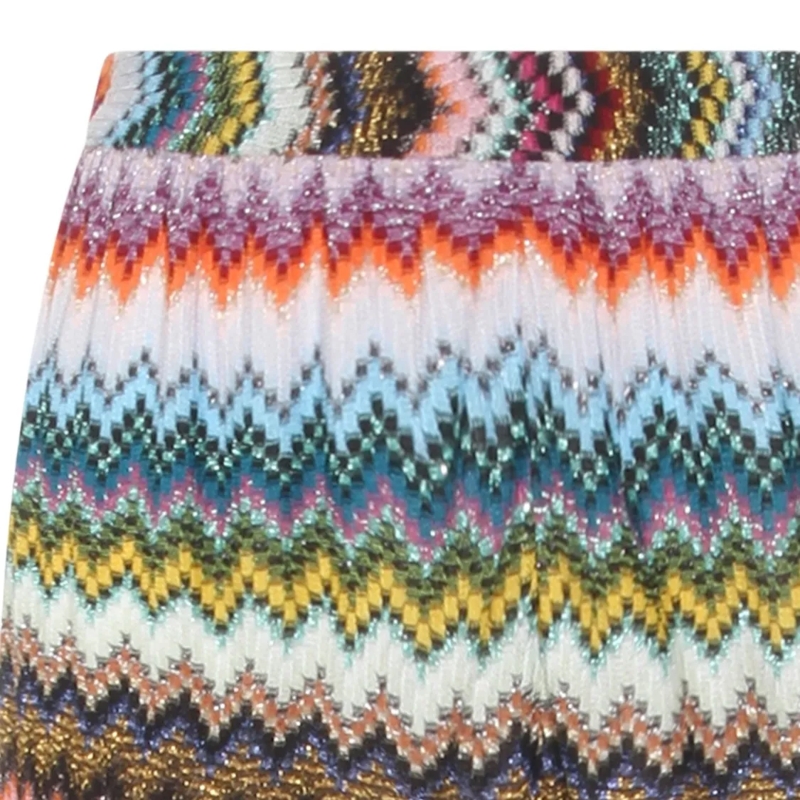 Missoni Casual broeken Wide-Leg Trousers With Zigzag Pattern Grey(Image 6)
