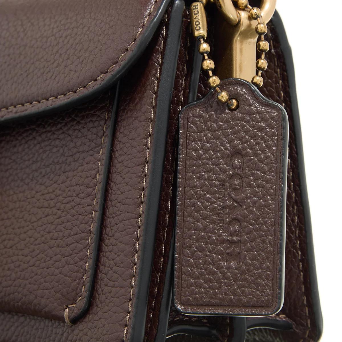 Coach Crossbody bags Polished Pebble Leather Tabby Shoulder Bag 20 Refr in bruin