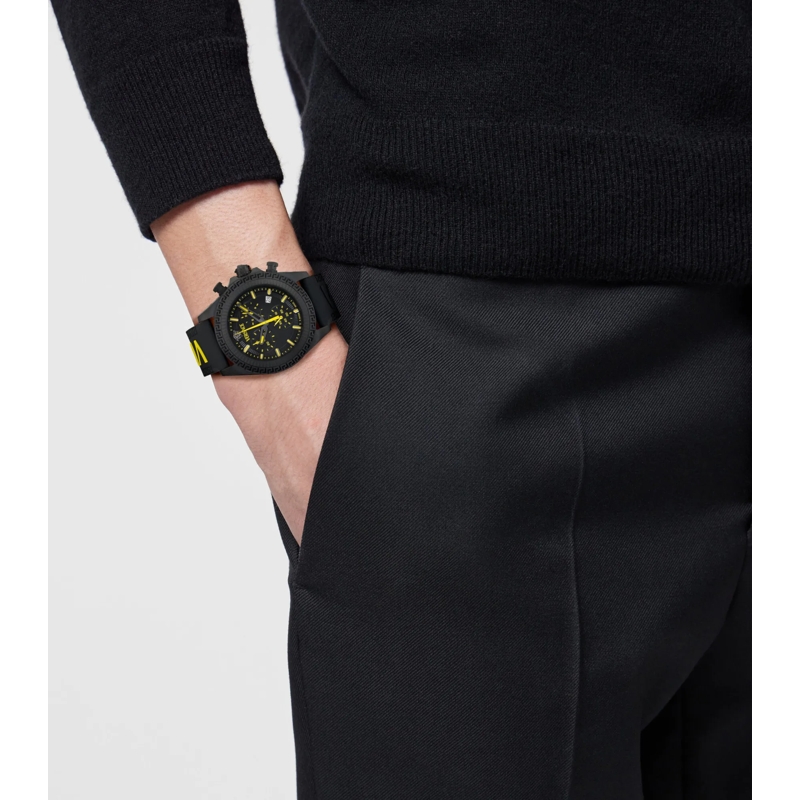 Versace Quarzuhr Quarz-Chronographenuhr Versace Fornax schwarz(Image 4)