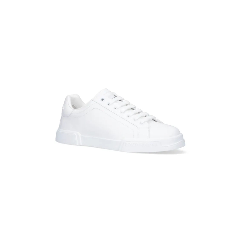 Dolce&Gabbana Low-Top-Sneaker 'Portofino Vintage' Sneakers – White White(Image 3)