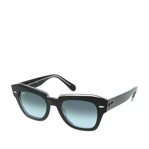 Ray-Ban Unisex Sunglasses Icons 0RB2186 Black On Transparent Sonnenbrille