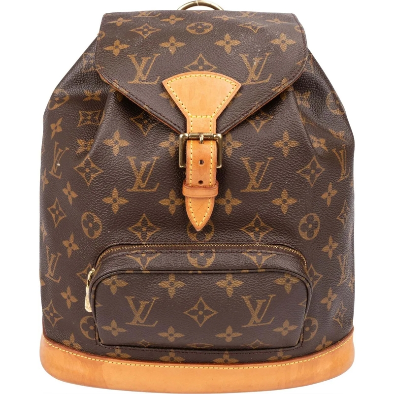 Louis Vuitton Tote Louis Vuitton Canvas Monogram Montsouris MM Backpa braun