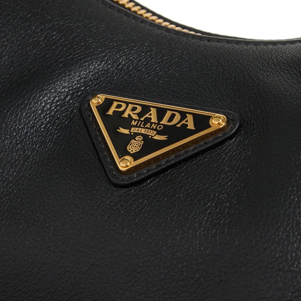 Prada Hobo bags Large Hobo Bag in zwart