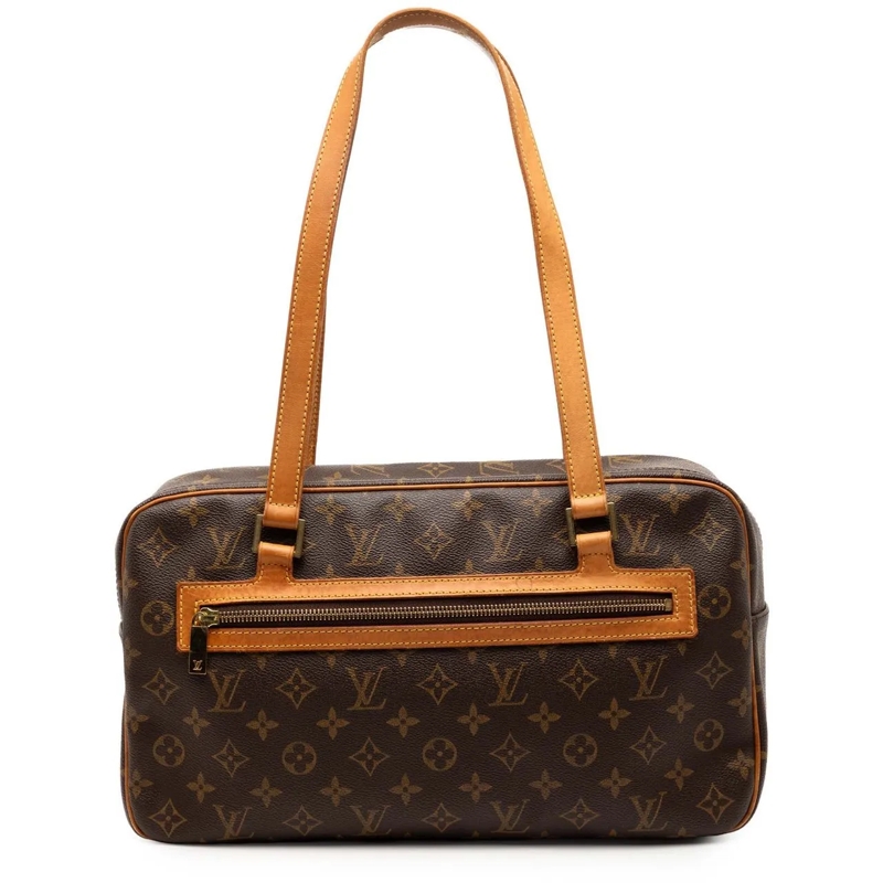 Louis Vuitton Schultertasche Monogram Cite GM braun