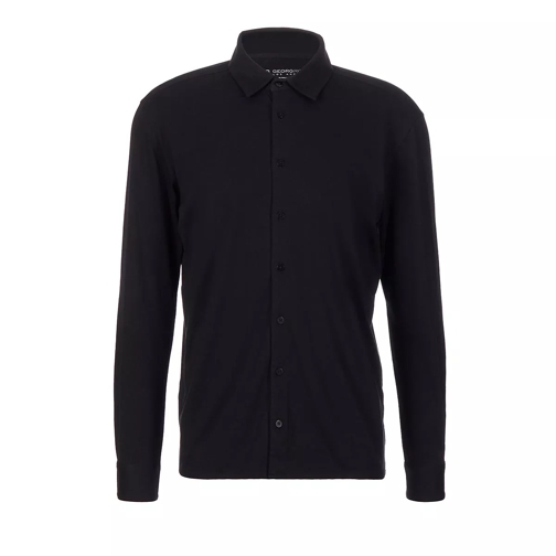 Georg Roth Los Angeles WASHINGTON Shirt Long Sleeve BLACK Top a maniche lunghe