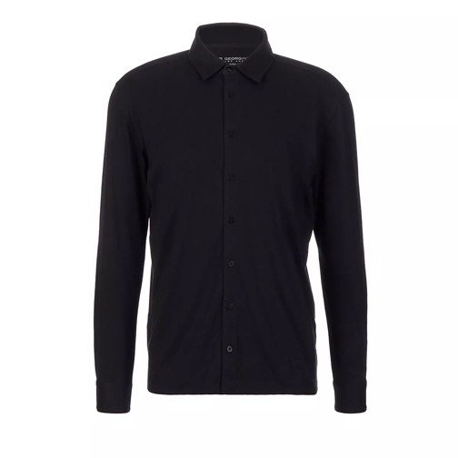 Georg Roth Los Angeles WASHINGTON Shirt Long Sleeve BLACK Hauts à manches longues