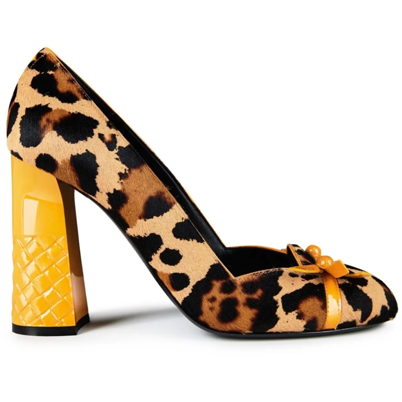 Bottega Veneta Low-Top-Sneaker Pony Pollock Pumps mehrfarbig