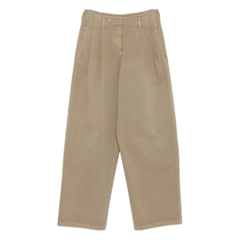 Golden Goose Jeans High-Waist Wide-Leg Golden Goose Trousers Pink