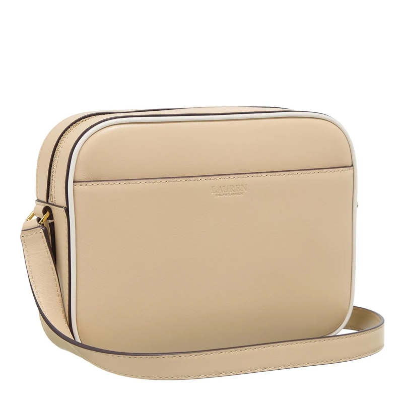 Lauren Ralph Lauren Crossbody Bag Marcy Cmra-Crossbody-Medium Sand Dune/Soft White(Image 4)