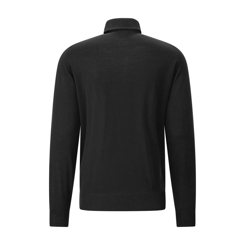 Lardini Poloshirt Poloshirt aus Wolle blau(Image 5)
