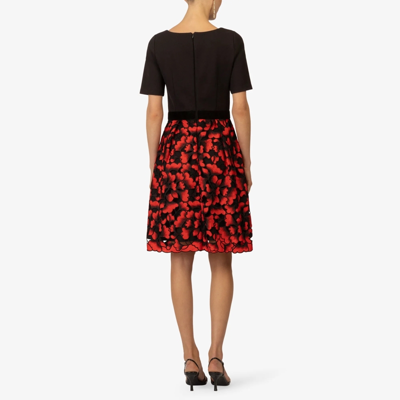 Kraimod Midikleid Cocktailkleid rot(Image 3)