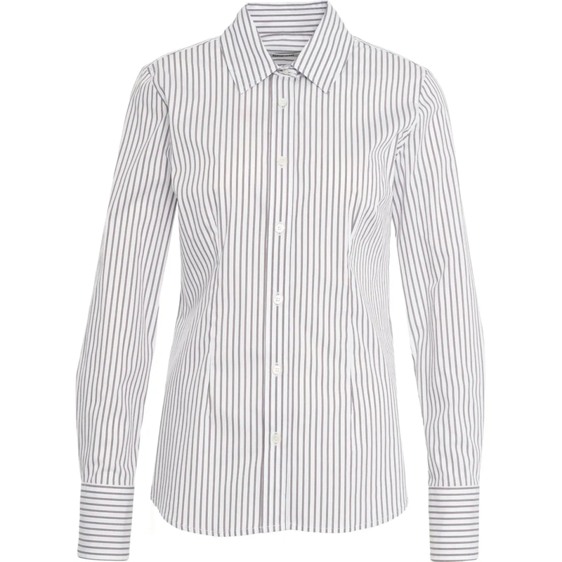Grifoni T-shirt Striped shirt braun