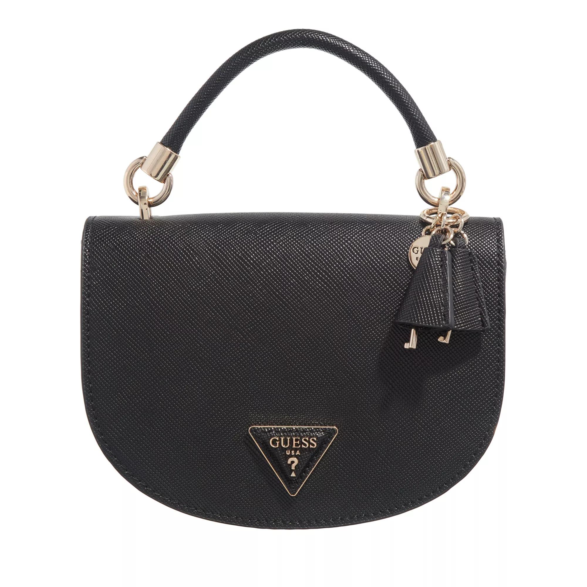 Guess Crossbody Bags - Gizele Mini Saddle Crossbody - Gr. unisize - in Schwarz - für Damen