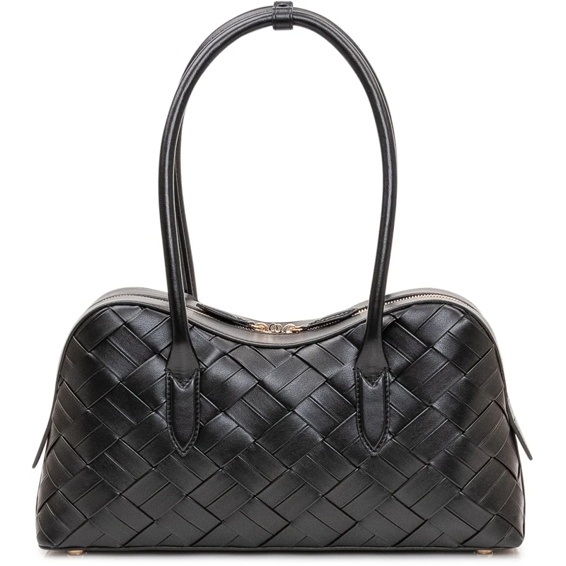Stella McCartney Tote Borsa a Mano Ryder con Intreccio e Doppio Manico schwarz(Image 3)