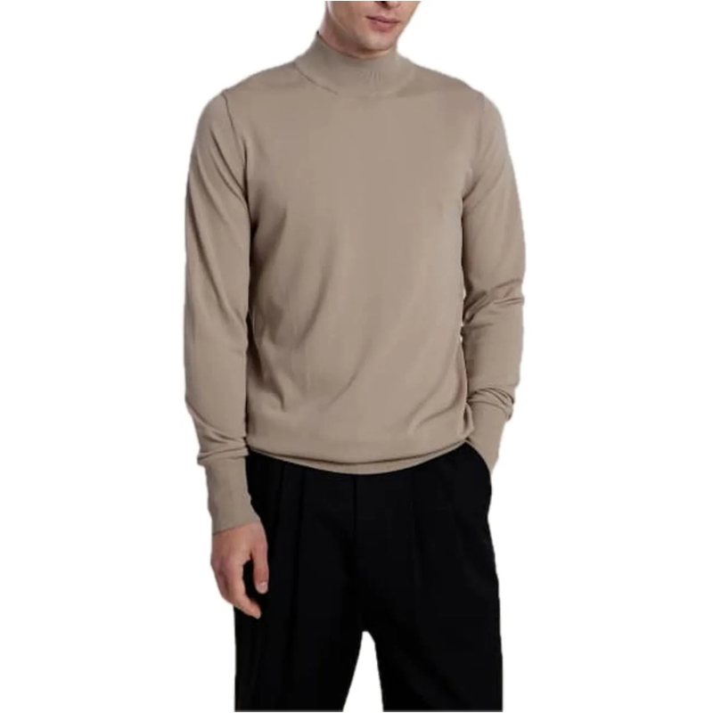 AEDEN Pullover Normanos Knit Silver Sage grau