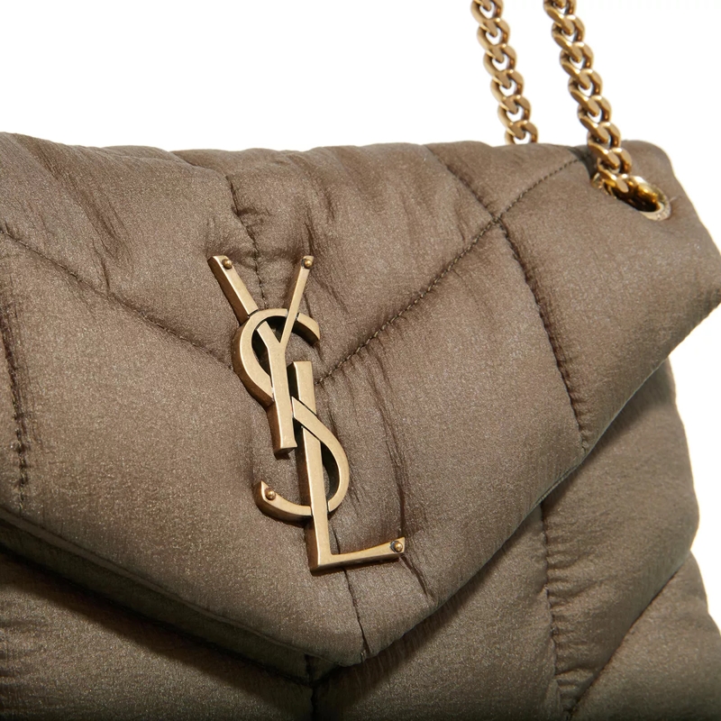 Saint Laurent Schultertasche BO MNG Puffer schwarz(Image 6)