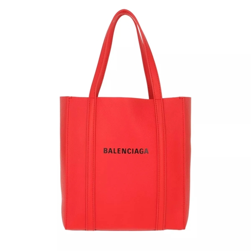 Balenciaga Everday Shopper XXS Vivid Red/Black Rymlig shoppingväska