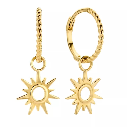 Jackie Gold Jackie Sun Hoops 585 Gold Band