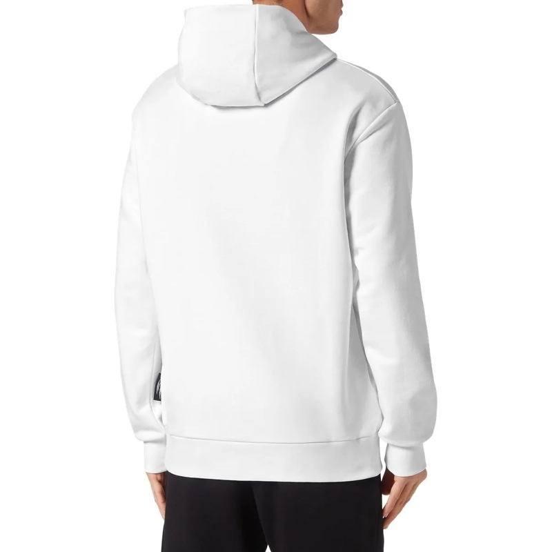Plein Sport Sweatshirt Hoodie Scratch weiss(Image 2)