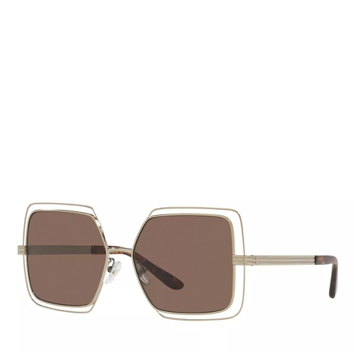 Tory Burch 0TY6086 Sunglasses Shiny Gold Zonnebril