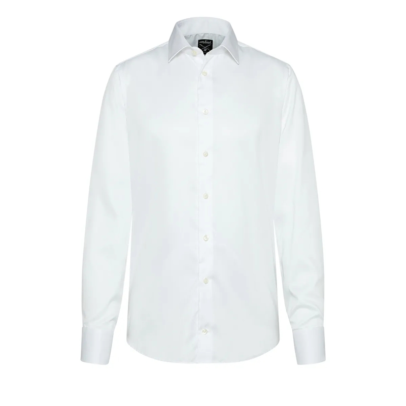 VAN LAACK Hemd Hemd Tailor Fit Uni weiss