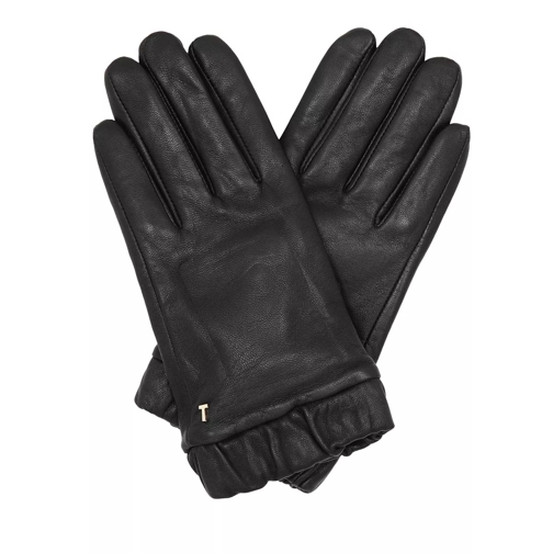 Ted Baker Wxo Emilli Ruched Cuff Glove Black Guanto