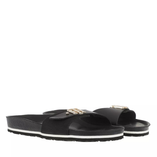 Tommy Hilfiger TH Molded Footbed Slipper Black Claquette