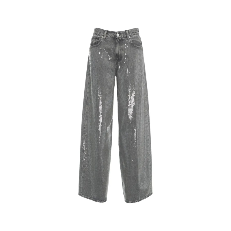 Nine In The Morning Jeans Gea' Sequin Jeans Grey