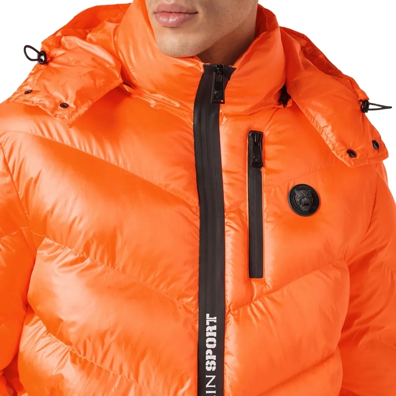 Plein Sport Daunenjacke Jacke Tiger orange(Image 14)