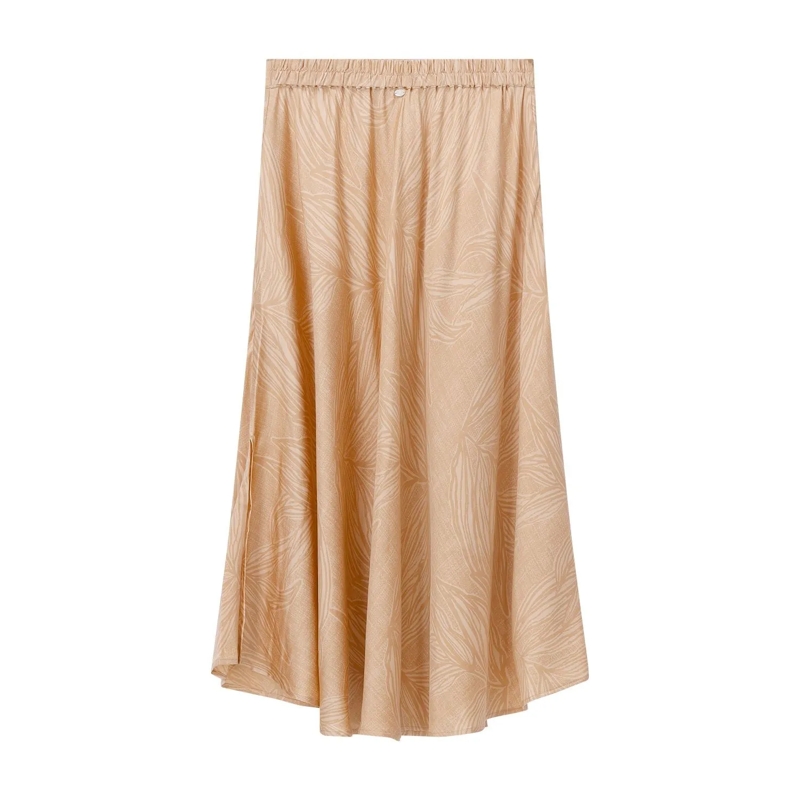 Friendly Hunting Minirok Midirock aus Seide orange(Image 2)