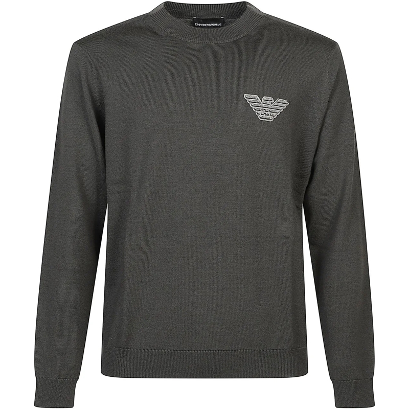 Emporio Armani  Eagle Pacth Sweater Black schwarz