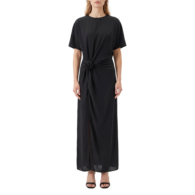 Rotate Maxikleid Rückenfreies Maxikleid schwarz(Image 2)