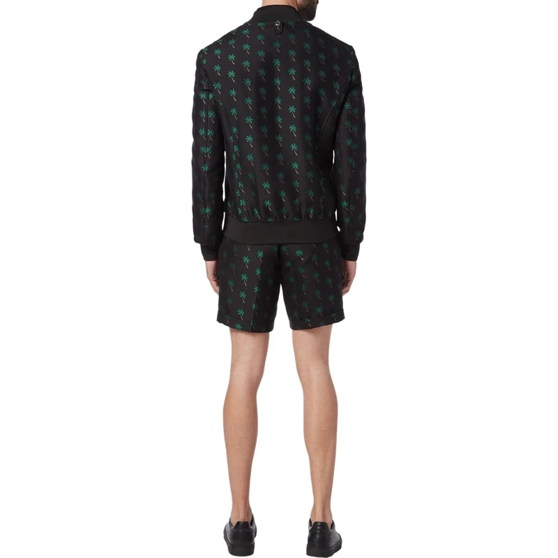 BILLIONAIRE Daunenjacke Bomberjacke Palms schwarz(Image 3)