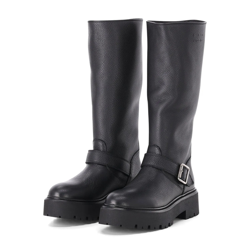 Copenhagen Stiefel Stiefel CPH901 aus Leder schwarz