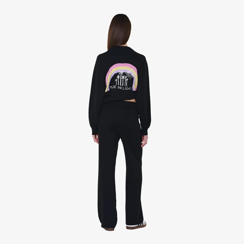 True Religion  Strickpulli RAINBOW schwarz(Image 4)